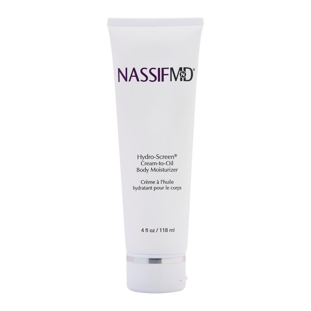 NassifMD Hydro-Screen Cream-to-Oil Body Moisturizer